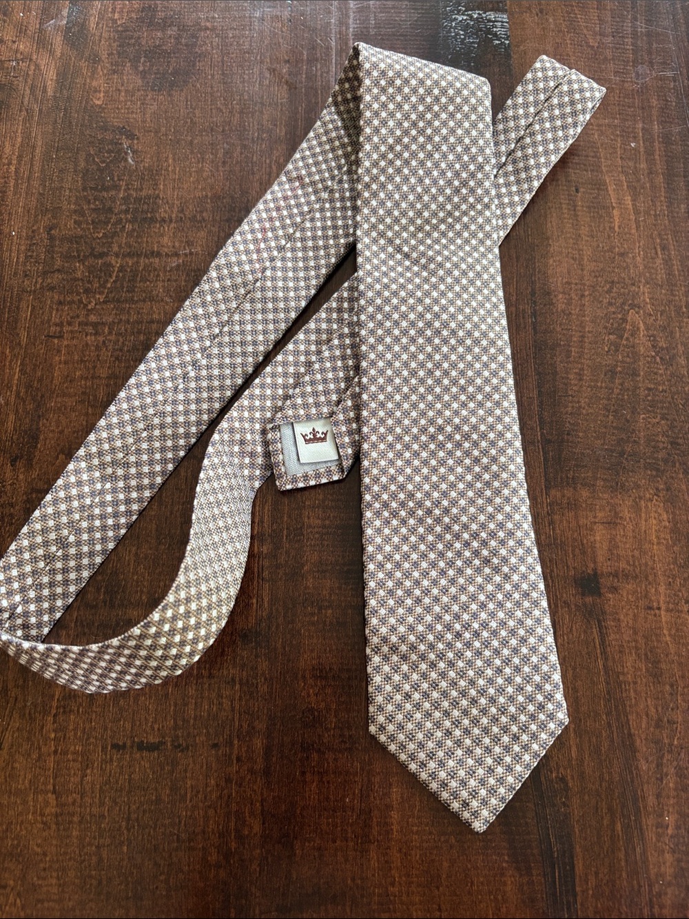 NWT Peter Millar Geometric Silk Tie - Refined Formal Accessory